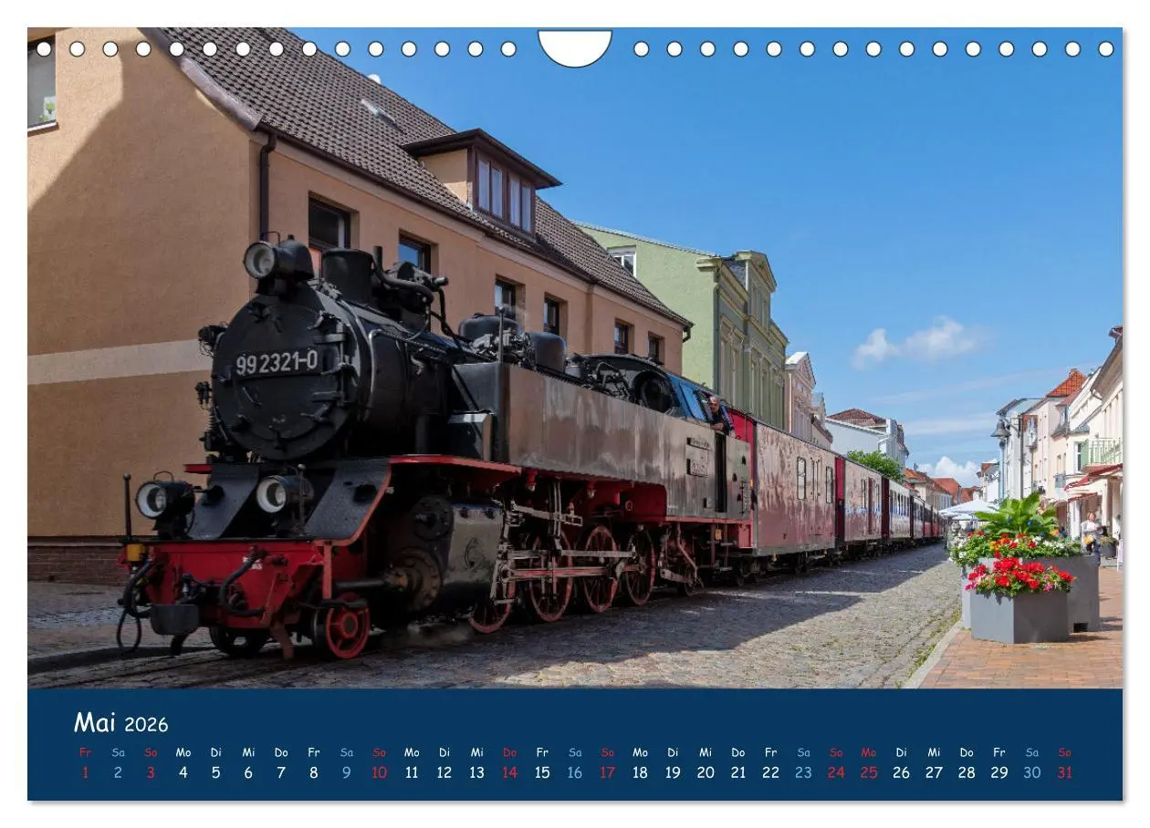 Bild: 9783457623800 | Unter Dampf im Osten (Wandkalender 2026 DIN A4 quer), CALVENDO...