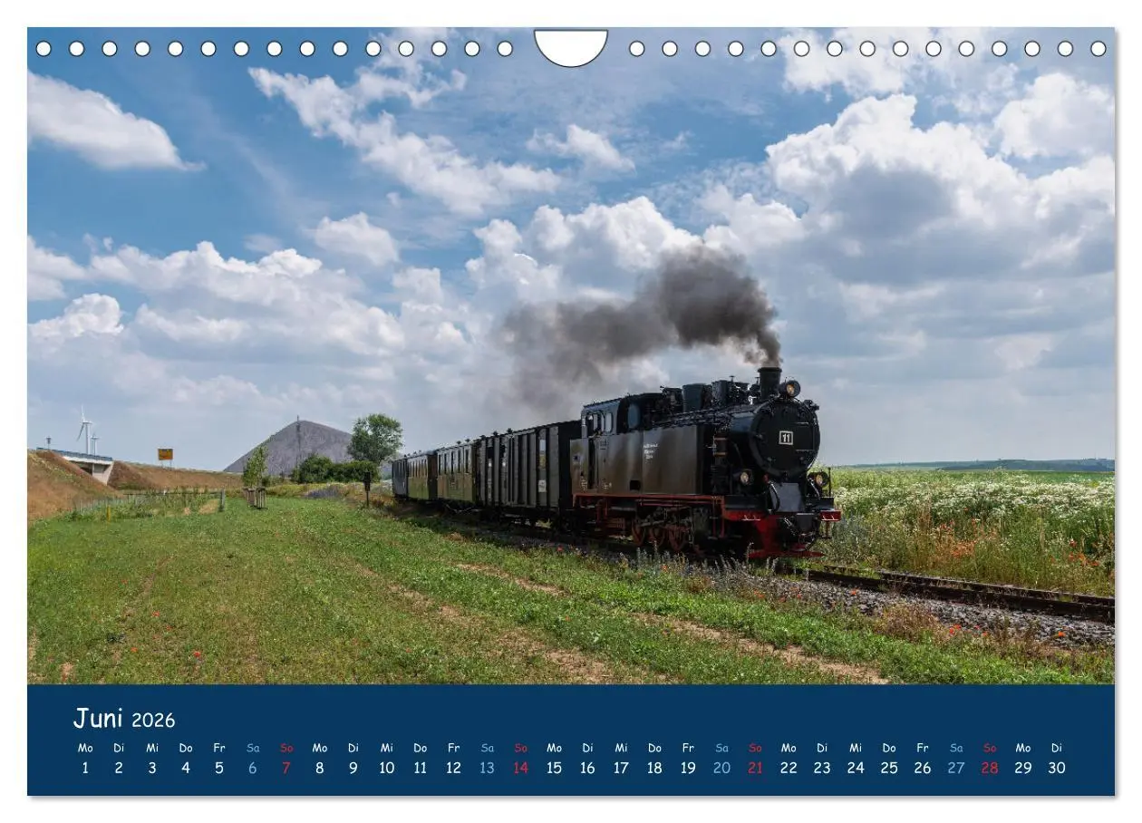 Bild: 9783457623800 | Unter Dampf im Osten (Wandkalender 2026 DIN A4 quer), CALVENDO...