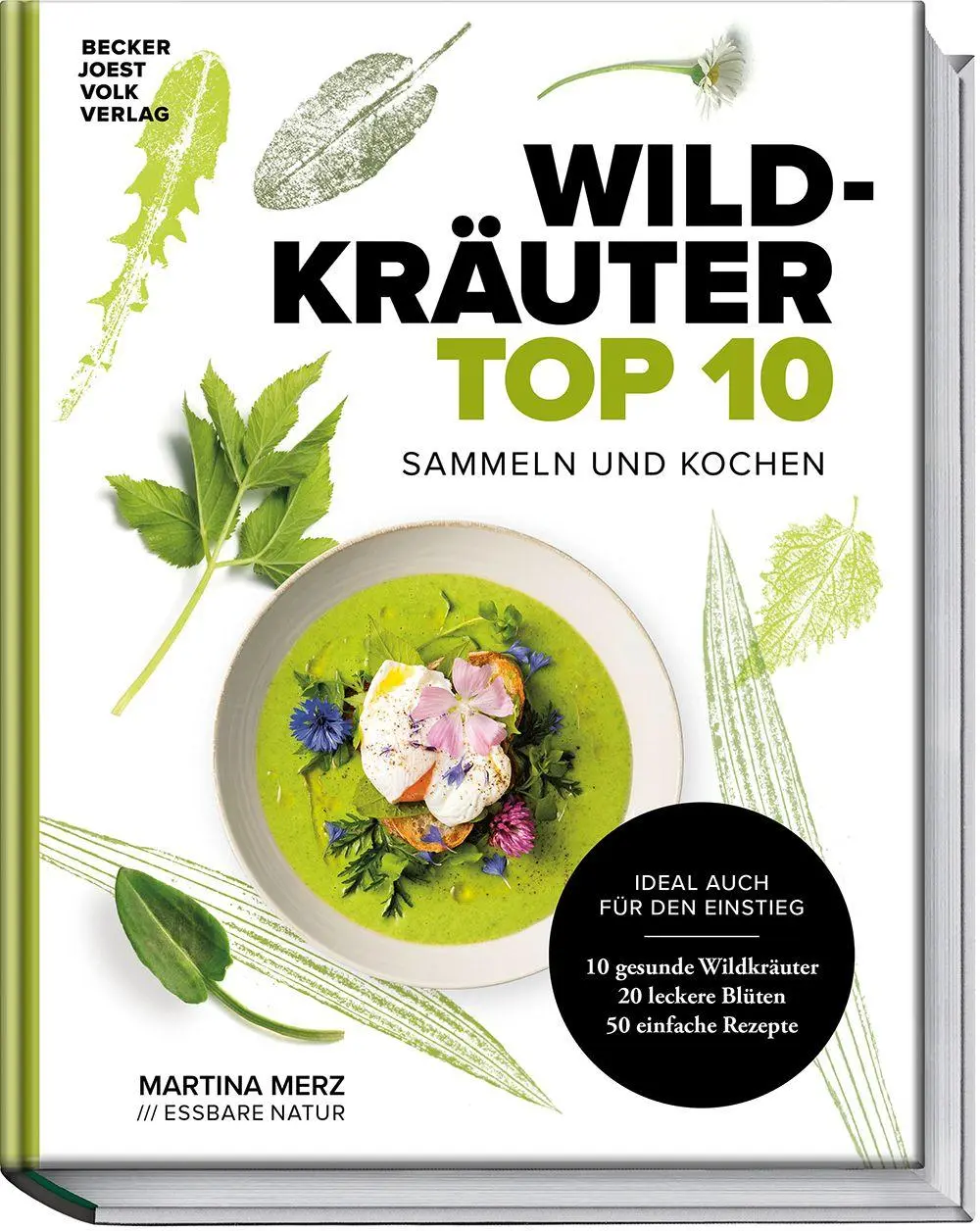 Cover: 9783954533800 | Wildkräuter Top 10 | Martina Merz | Buch | 168 S. | Deutsch | 2026