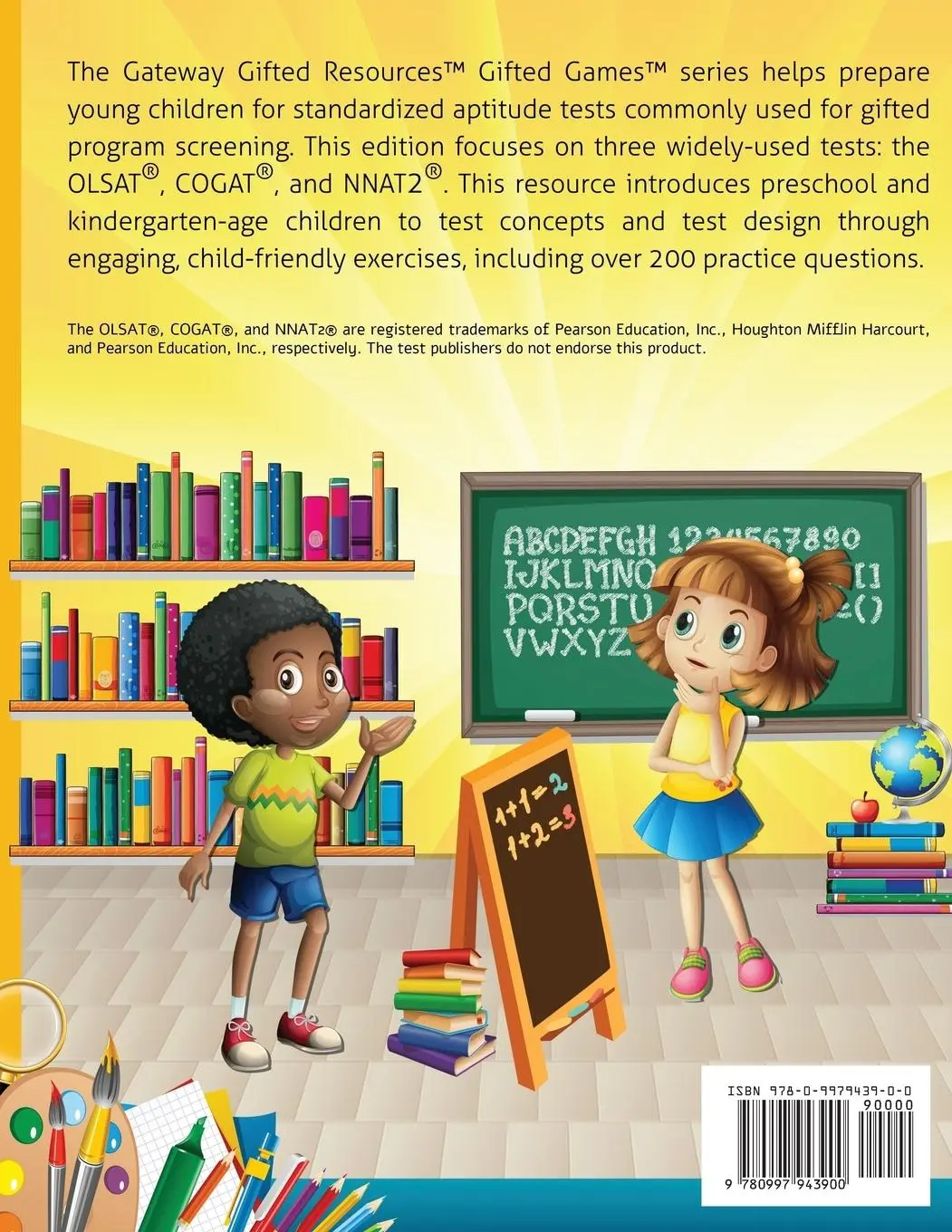 Rückseite: 9780997943900 | Gifted and Talented Test Preparation | Gateway Gifted Resources | Buch