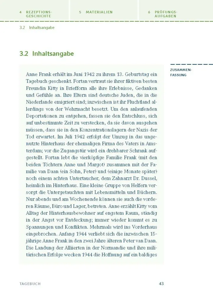 Bild: 9783129303900 | Tagebuch von Anne Frank | Textanalyse und Interpretation | Anne Frank