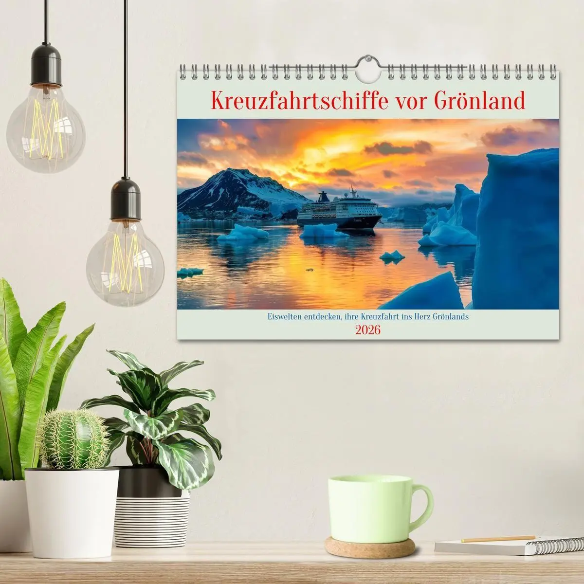 Bild: 9783516703900 | Kreuzfahrtschiffe vor Grönland (Wandkalender 2026 DIN A4 quer),...