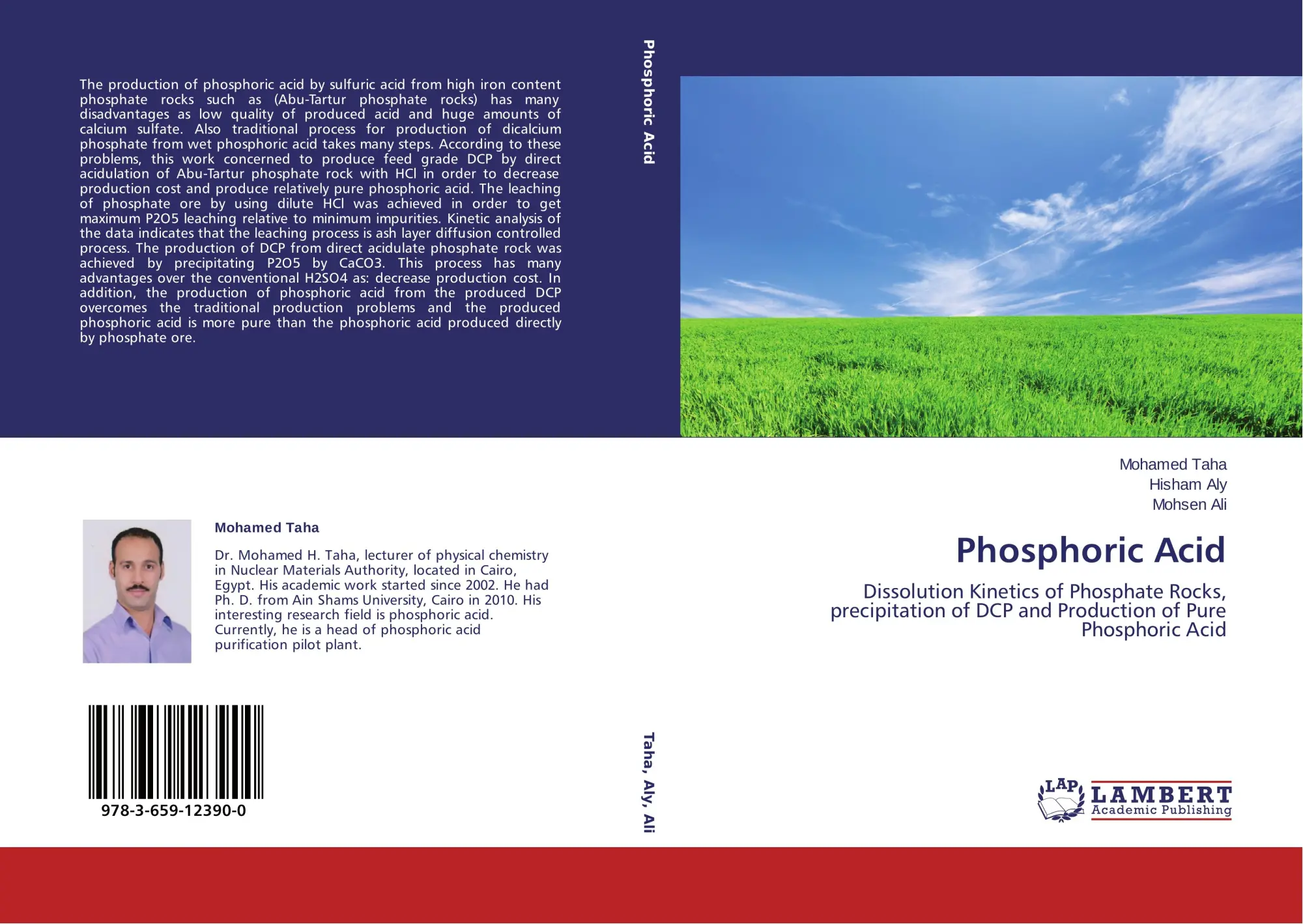 Cover: 9783659123900 | Phosphoric Acid | Mohamed Taha (u. a.) | Taschenbuch | Paperback