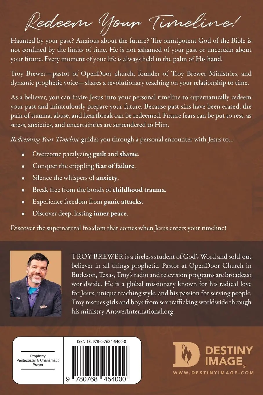 Rückseite: 9780768454000 | Redeeming Your Timeline | Troy Brewer | Taschenbuch | Englisch | 2021