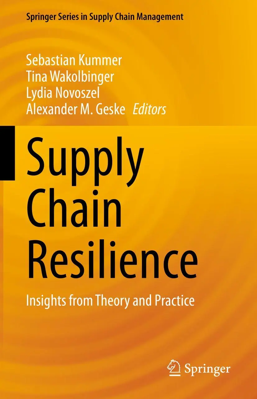 Cover: 9783030954000 | Supply Chain Resilience | Insights from Theory and Practice | Buch