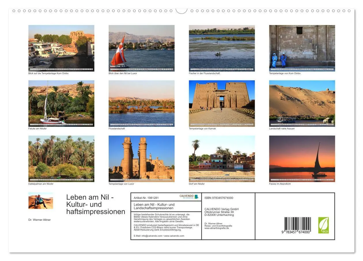 Bild: 9783457674000 | Leben am Nil - Kultur- und Landschaftsimpressionen (hochwertiger...