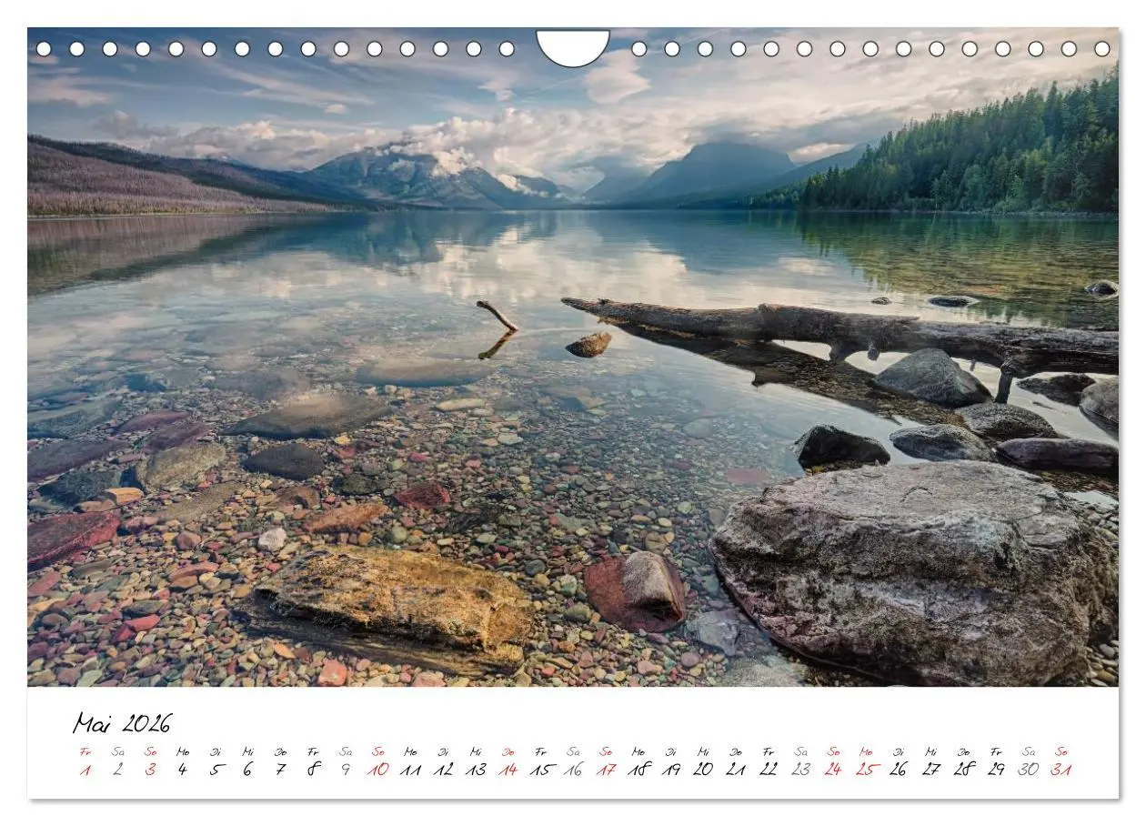 Bild: 9783457984000 | National-Parks der USA (Wandkalender 2026 DIN A4 quer), CALVENDO...