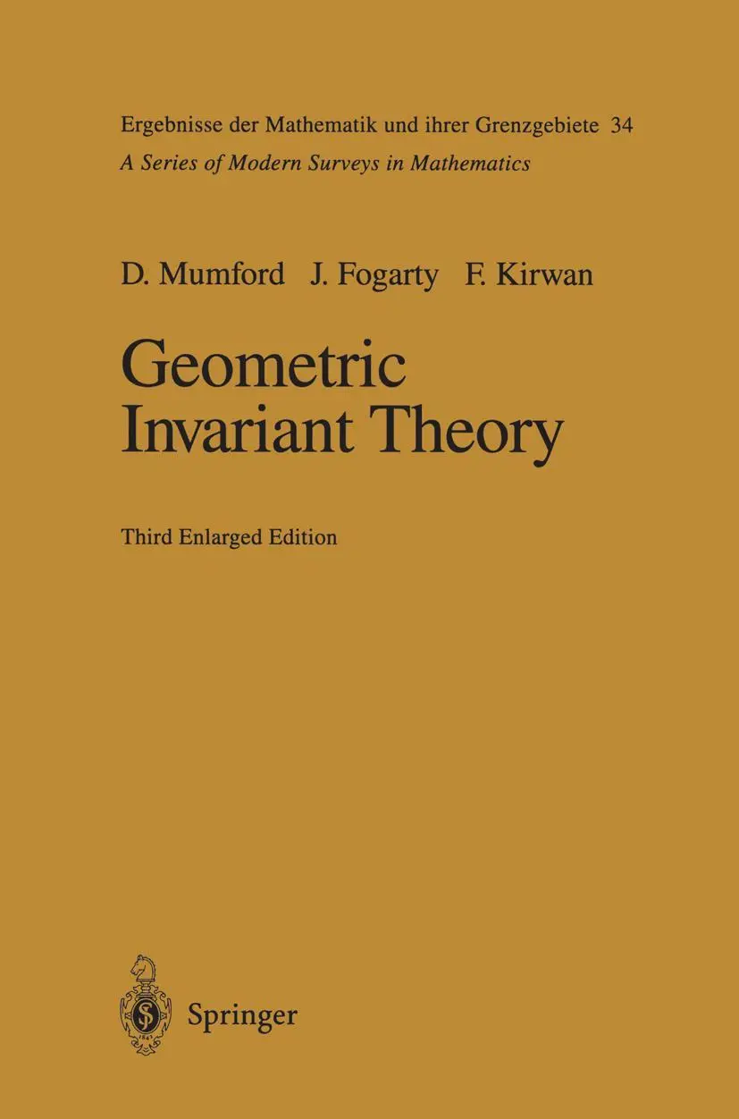 Cover: 9783642634000 | Geometric Invariant Theory | David Mumford (u. a.) | Taschenbuch | xiv