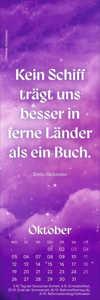Bild: 9783756414000 | Fantasy Lesezeichen &amp; Kalender 2026 | Kalender | Geblockt | 13 S.