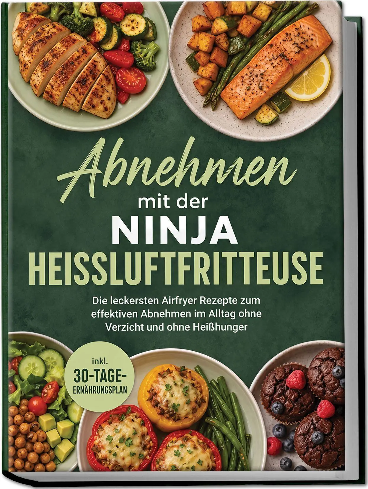 Cover: 9783757644000 | Abnehmen mit der Ninja Heißluftfritteuse: Die leckersten Airfryer...