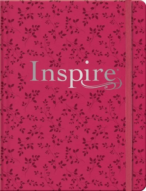 Cover: 9781496474100 | Inspire Bible Nlt, Filament Enabled (Hardcover Leatherlike, Pink...