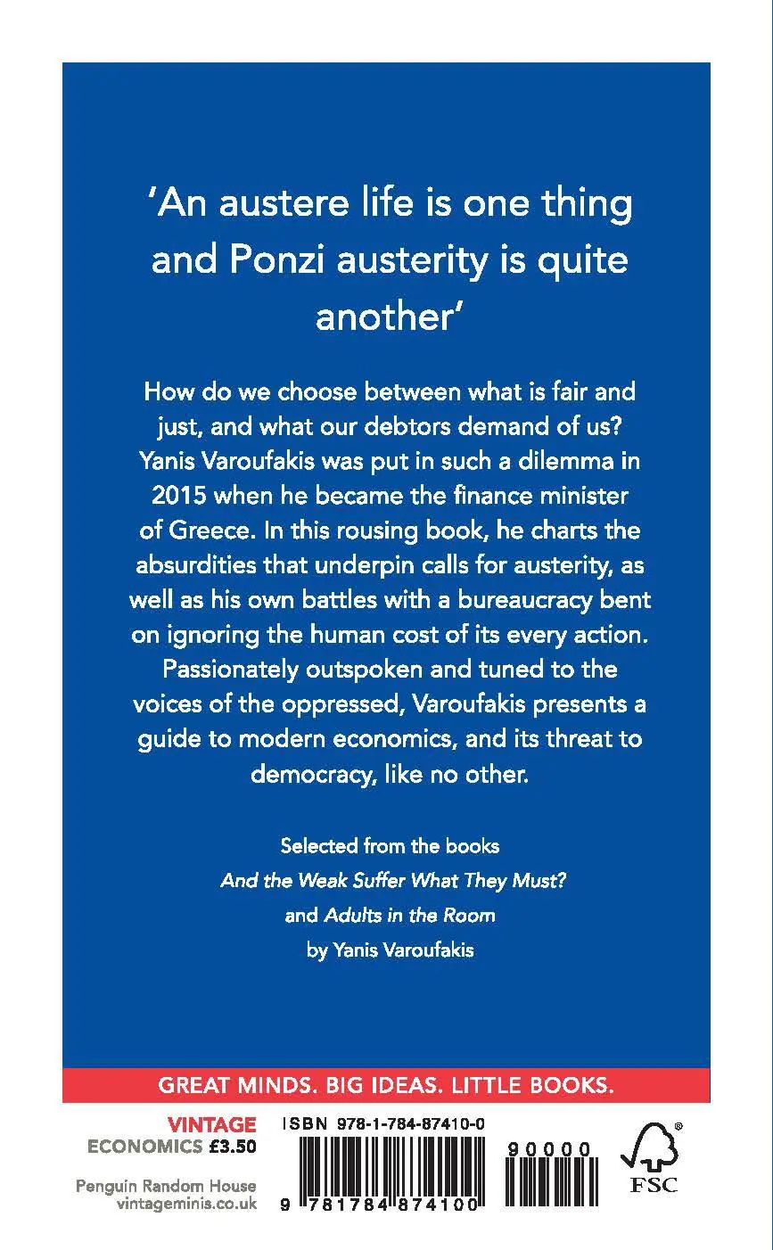 Rückseite: 9781784874100 | Austerity | Vintage Minis | Yanis Varoufakis | Taschenbuch | 132 S.