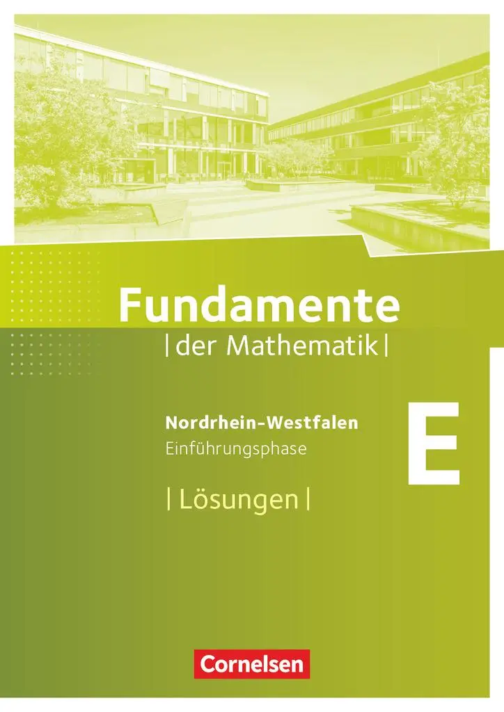 Cover: 9783060404100 | Fundamente der Mathematik. Einführungsphase. Lösungen zum...