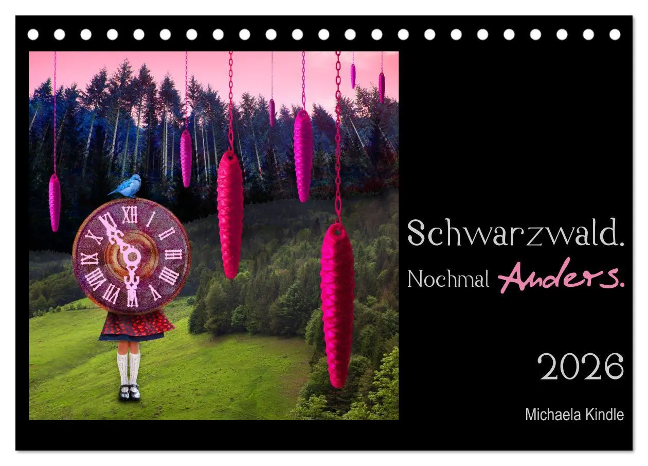 Cover: 9783457804100 | Schwarzwald. Nochmal Anders. (Tischkalender 2026 DIN A5 quer),...
