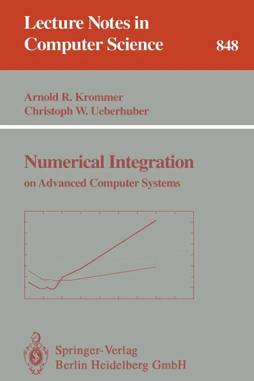 Cover: 9783540584100 | Numerical Integration | on Advanced Computer Systems | Taschenbuch
