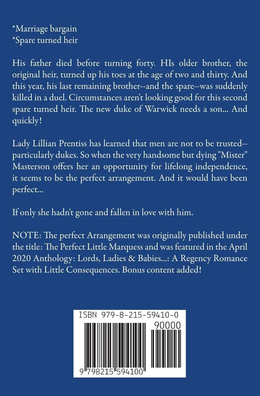 Rückseite: 9798215594100 | The Perfect Arrangement | Annabelle Anders | Taschenbuch | Englisch