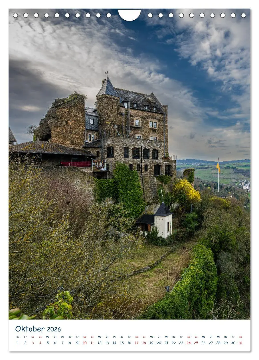 Bild: 9783516434200 | Burgen und Burgruinen am Mittelrhein (Wandkalender 2026 DIN A4...