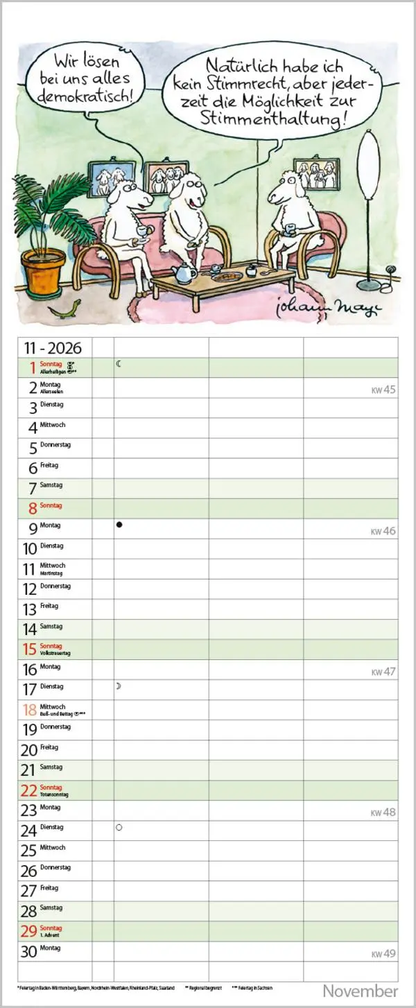 Bild: 9783731884200 | Timer für 2 2026 | Verlag Korsch | Kalender | 14 S. | Deutsch | 2027