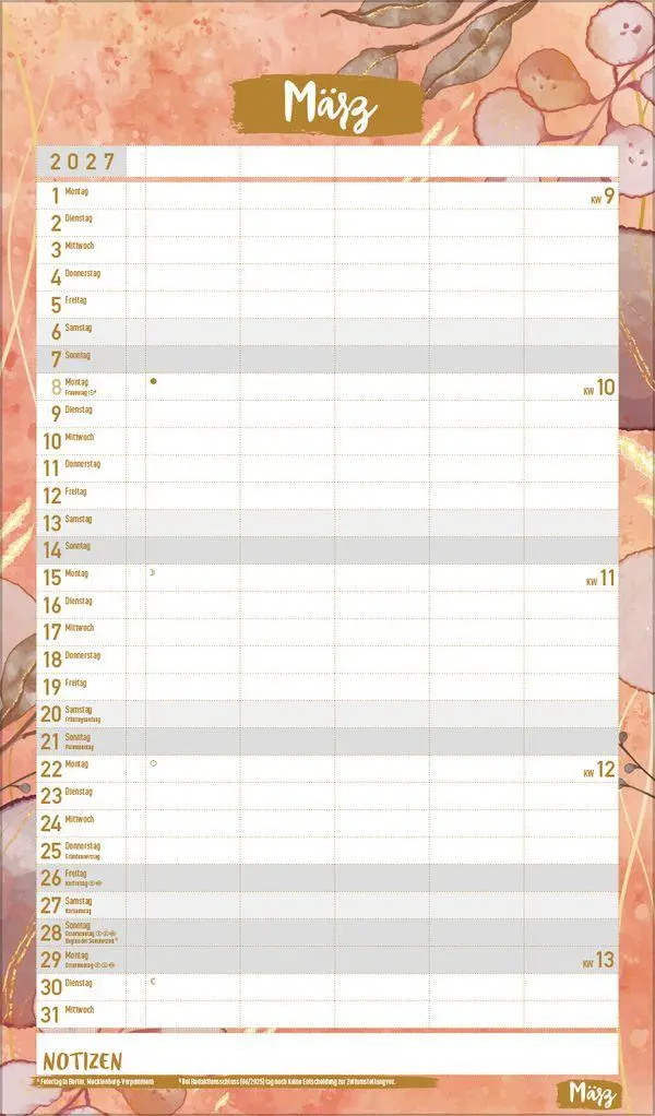 Bild: 9783819304200 | Familienplaner Metallic Glam 2027 | Verlag Korsch | Kalender | 14 S.