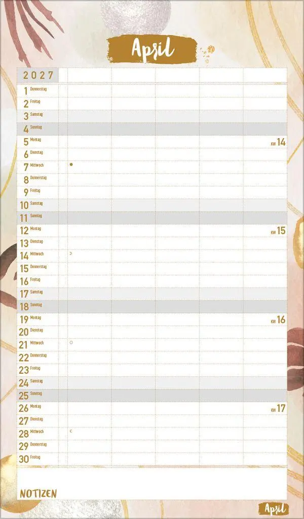 Bild: 9783819304200 | Familienplaner Metallic Glam 2027 | Verlag Korsch | Kalender | 14 S.
