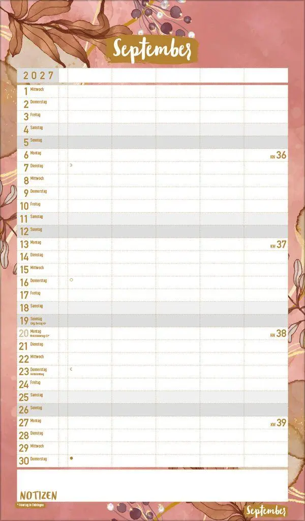Bild: 9783819304200 | Familienplaner Metallic Glam 2027 | Verlag Korsch | Kalender | 14 S.