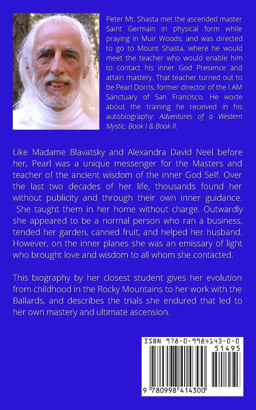 Rückseite: 9780998414300 | Lady Master Pearl, My Teacher | Peter Mt. Shasta | Taschenbuch | 2016