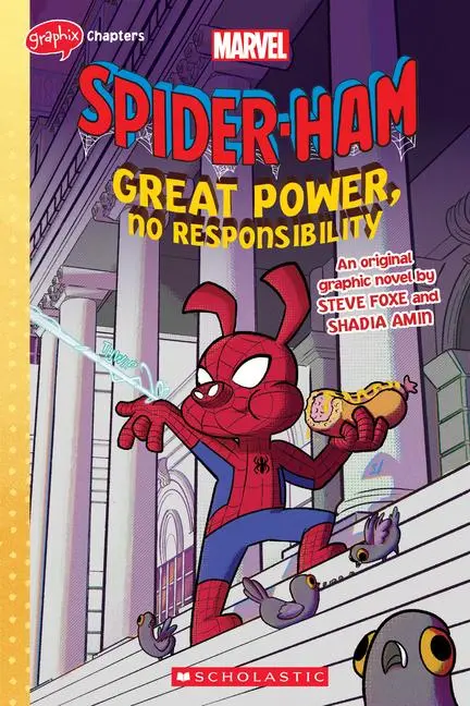 Cover: 9781338734300 | Great Power, No Responsibility (Marvel: Spider-Ham: graphic novel 1)