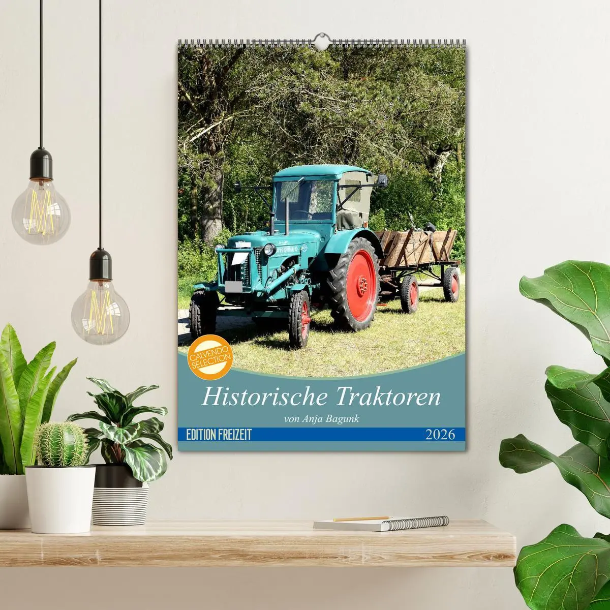 Bild: 9783516424300 | Historische Traktoren (Wandkalender 2026 DIN A2 hoch), CALVENDO...