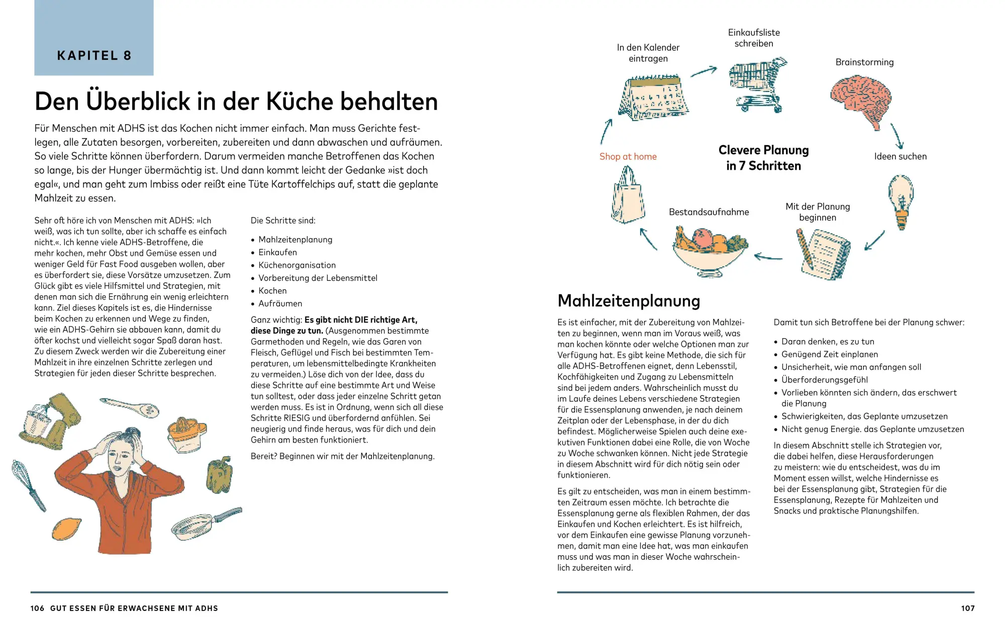 Bild: 9783517104300 | Gesunde Ernährung für Erwachsene mit ADHS | Rebecca King | Taschenbuch