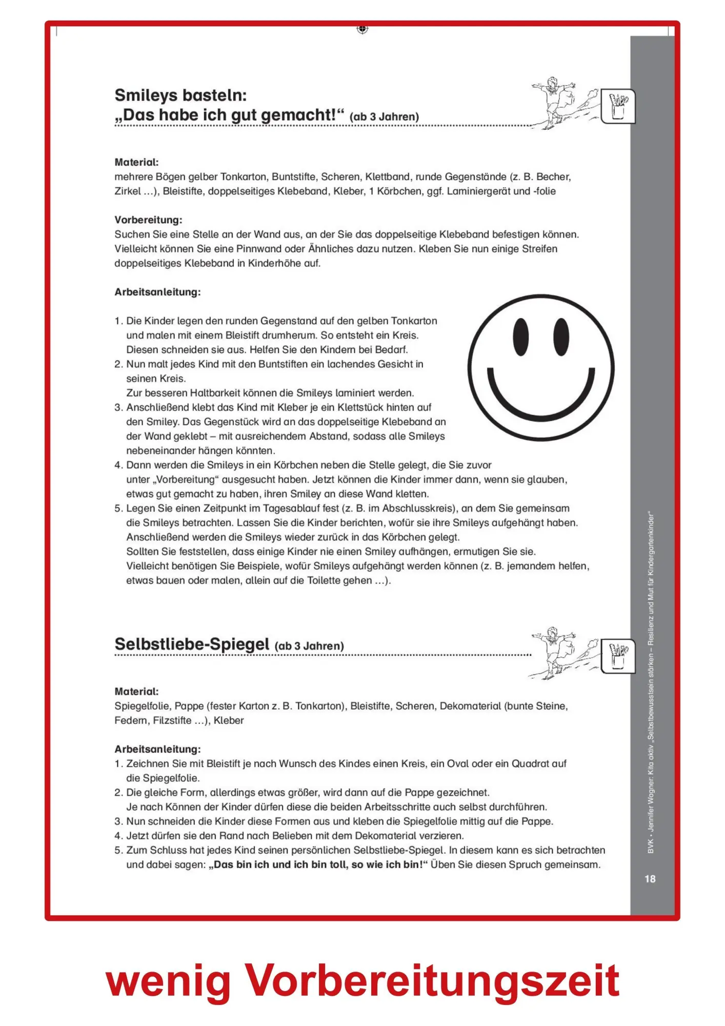 Bild: 9783965204300 | Kita aktiv Projektmappe Selbstbewusstsein stärken | Jennifer Wagner