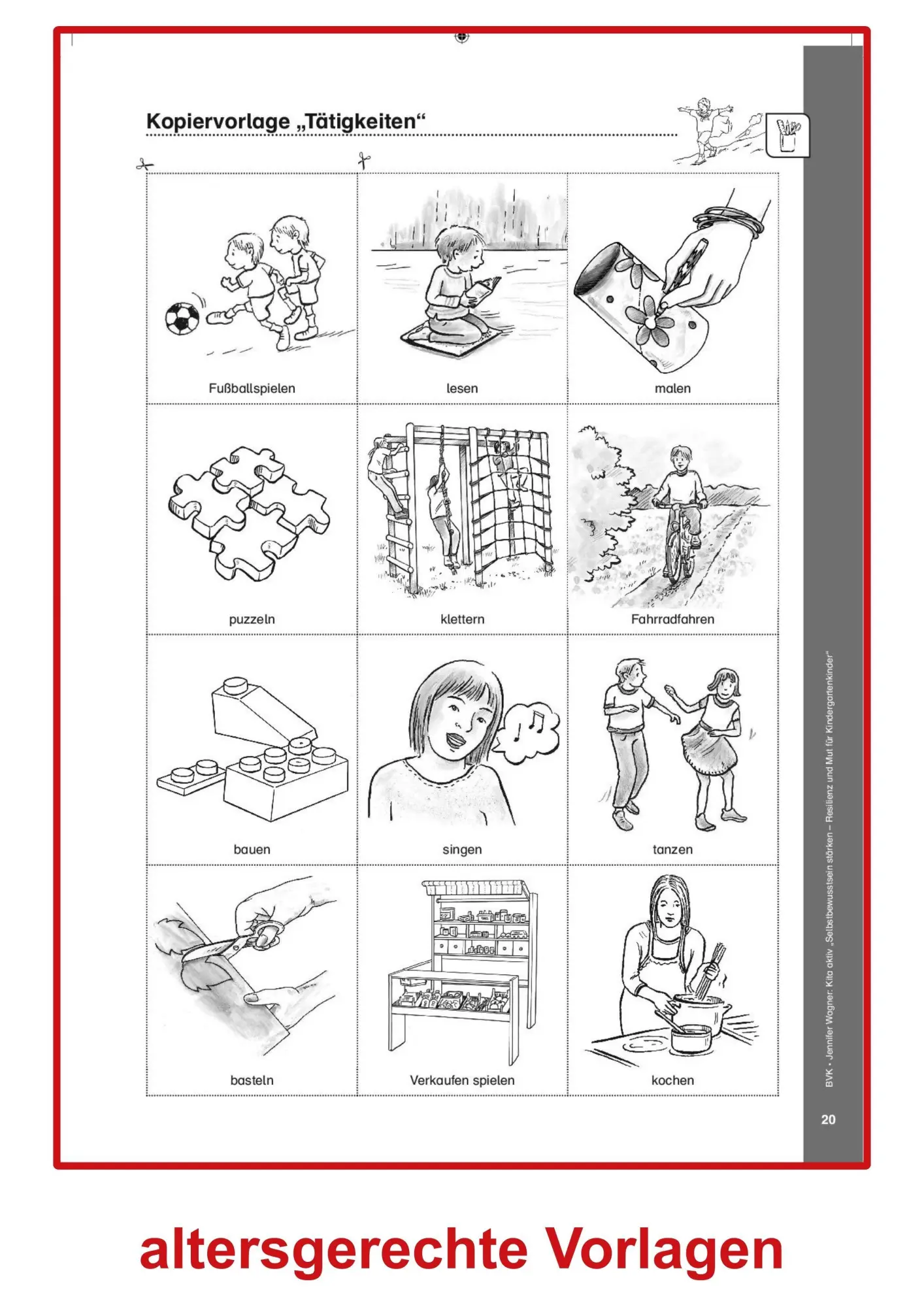 Bild: 9783965204300 | Kita aktiv Projektmappe Selbstbewusstsein stärken | Jennifer Wagner