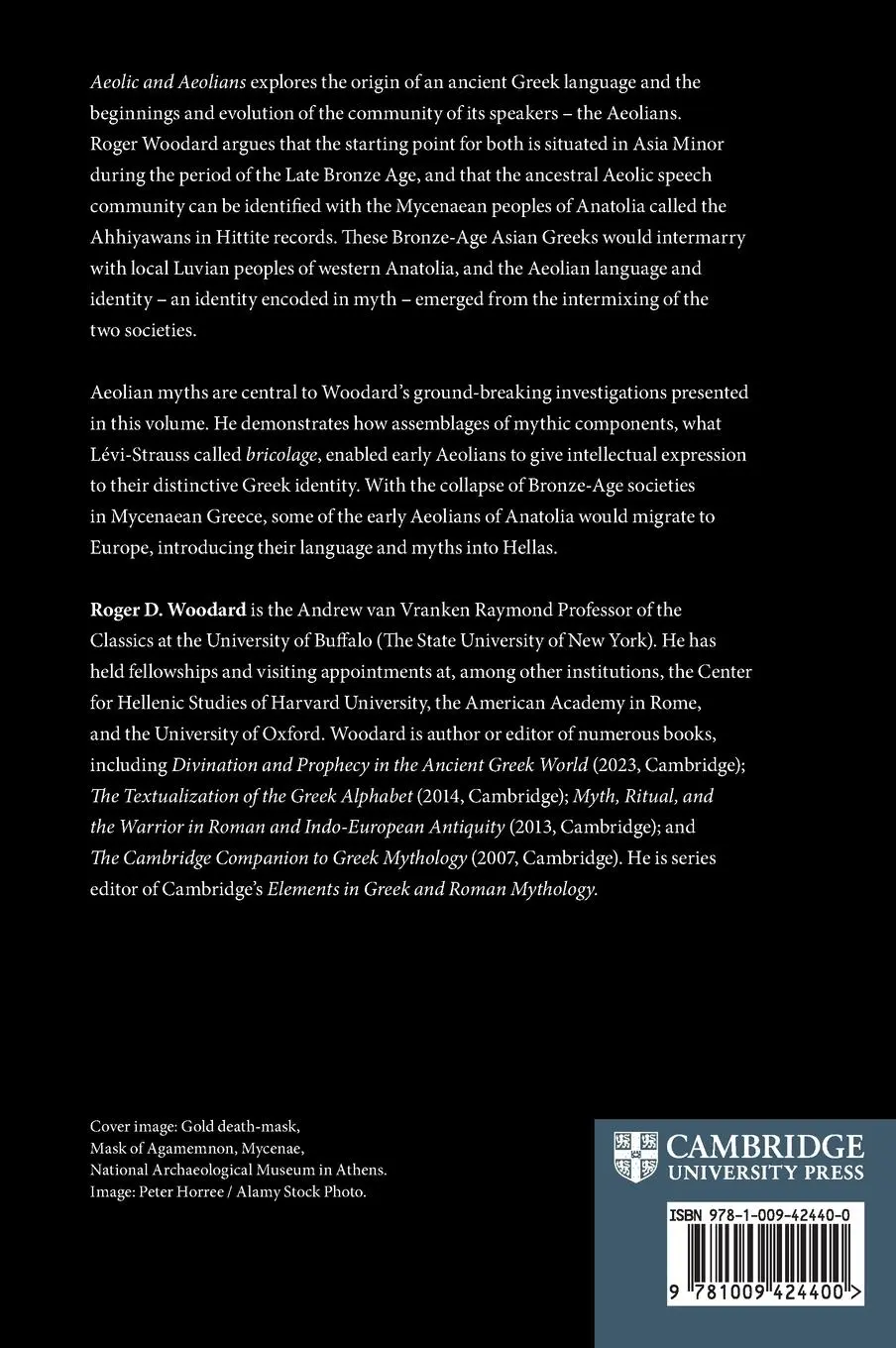 Rückseite: 9781009424400 | Aeolic and Aeolians | Roger D. Woodard | Buch | Englisch | 2024
