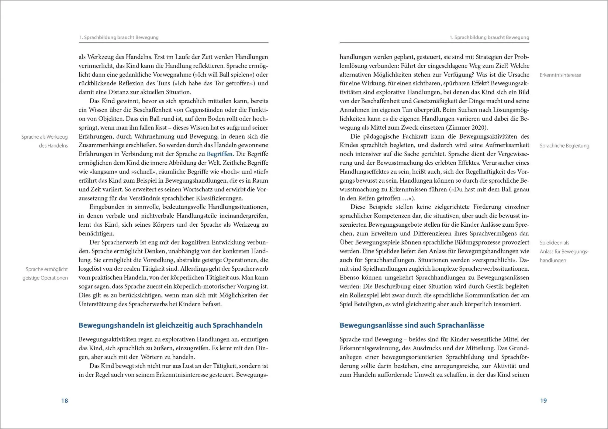 Bild: 9783451074400 | Handbuch Sprache und Bewegung | Renate Zimmer | Buch | 256 S. | 2026