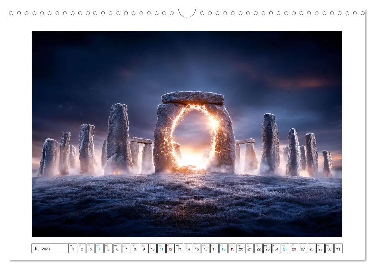 Bild: 9783457254400 | Fantasievolle Weltwunder (Wandkalender 2026 DIN A3 quer), CALVENDO...