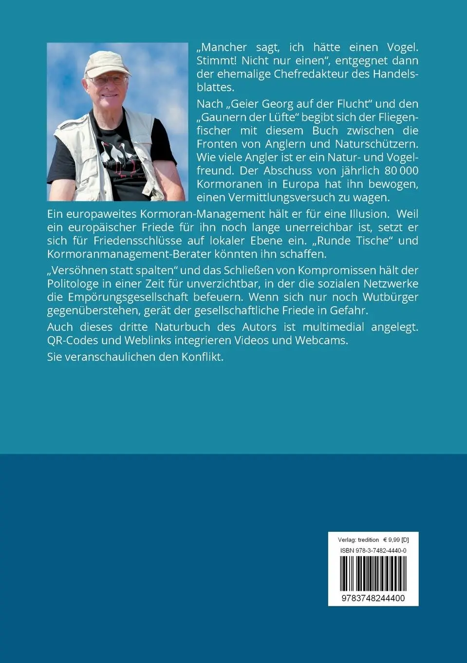 Rückseite: 9783748244400 | Der Kormoran-Krieg | Rainer Nahrendorf | Taschenbuch | 120 S. | 2019