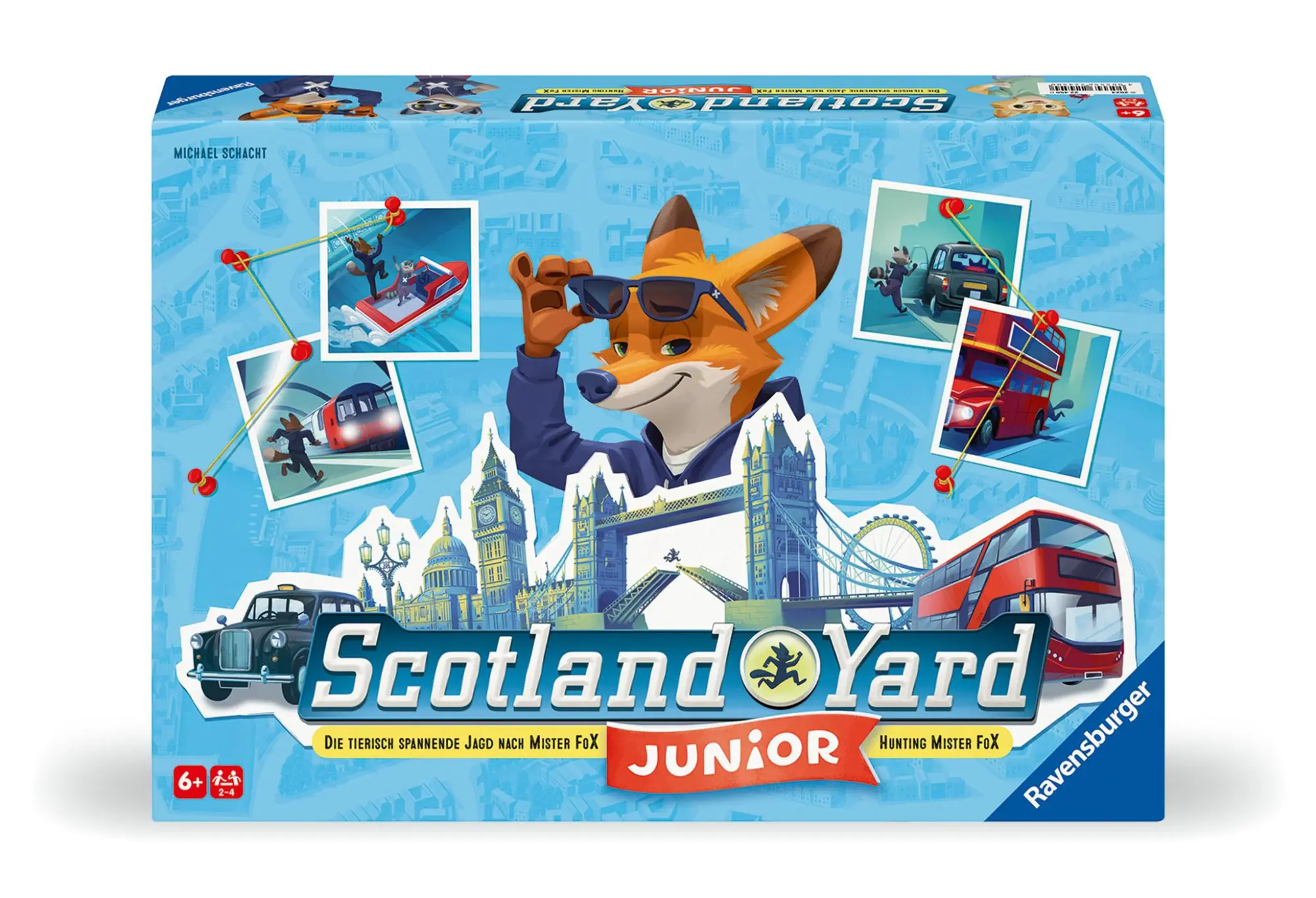 Cover: 4005556224500 | Scotland Yard Junior - Kinderspiel ab 6 Jahre | Michael Schacht | 2024