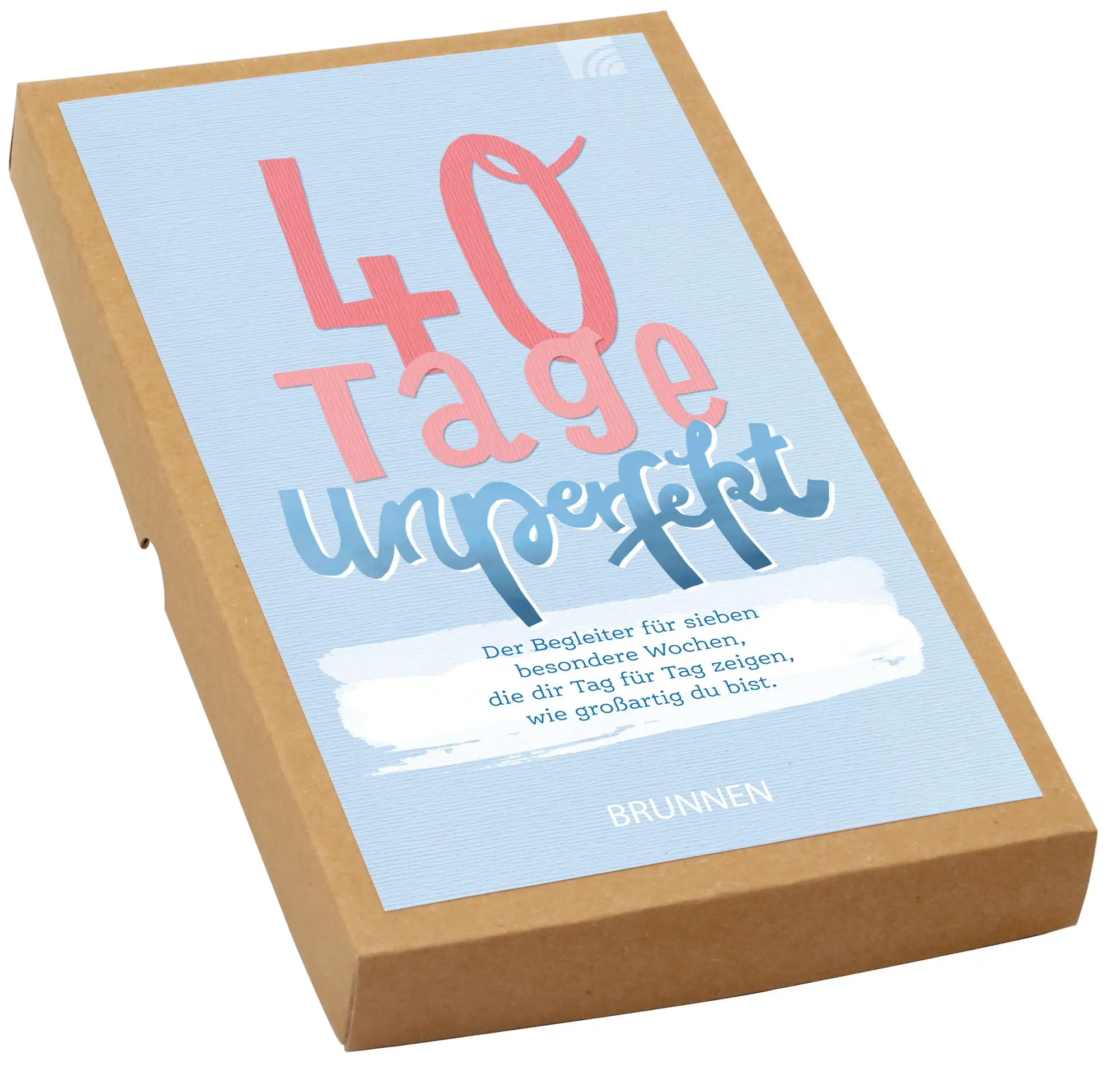 Cover: 4250222914500 | 40 Tage Unperfekt | Anne Weigel | Kalender | 47 S. | Deutsch