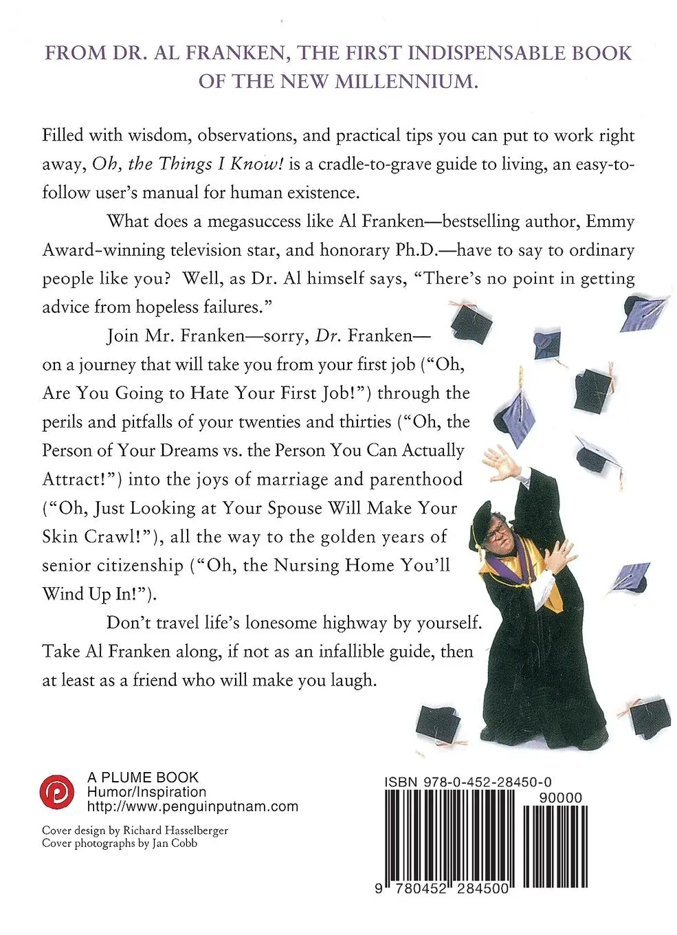 Rückseite: 9780452284500 | Oh, the Things I Know! | Al Franken | Taschenbuch | Englisch | 2003