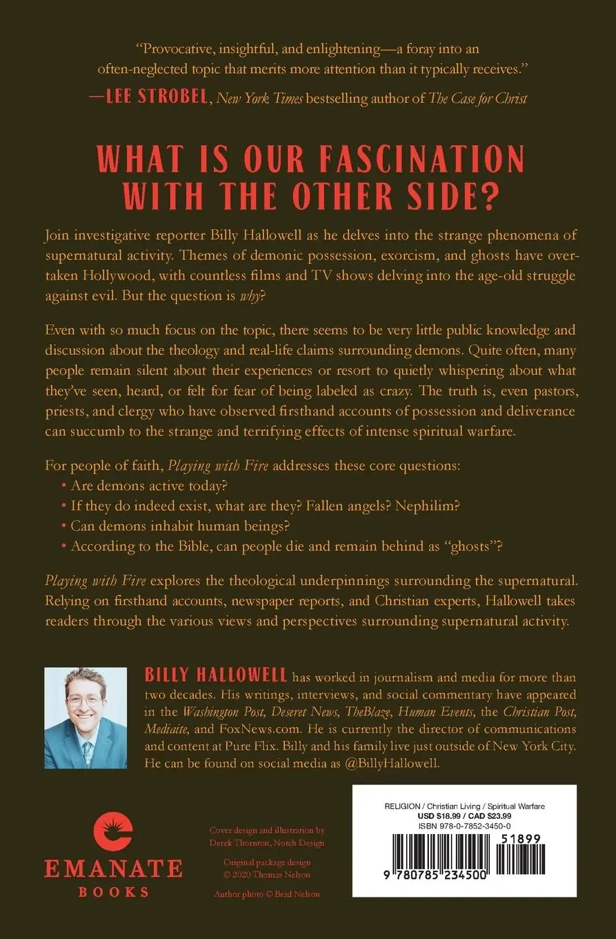 Rückseite: 9780785234500 | Playing with Fire | Billy Hallowell | Taschenbuch | Englisch | 2020