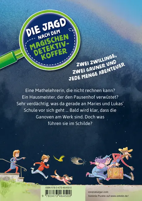 Bild: 9783473464500 | Die Jagd nach dem magischen Detektivkoffer, Band 6 - Schurken in...
