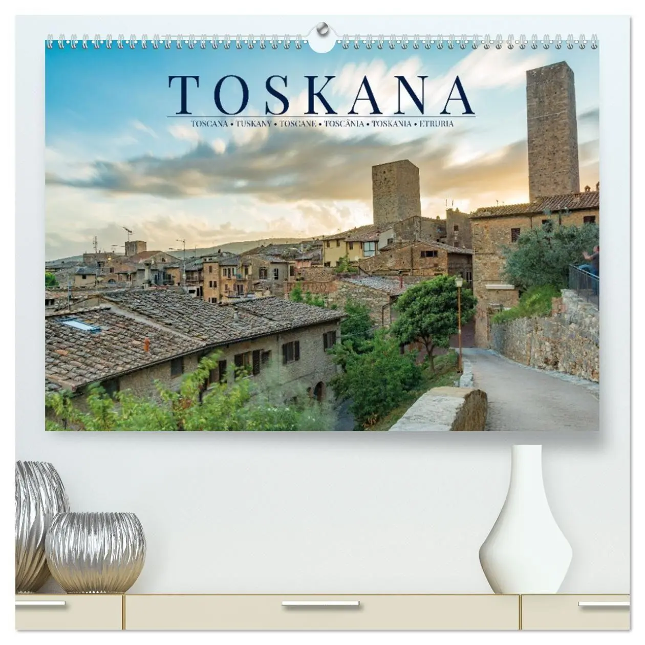 Cover: 9783569804500 | Motive der Toskana (hochwertiger Premium Wandkalender 2027 DIN A2...