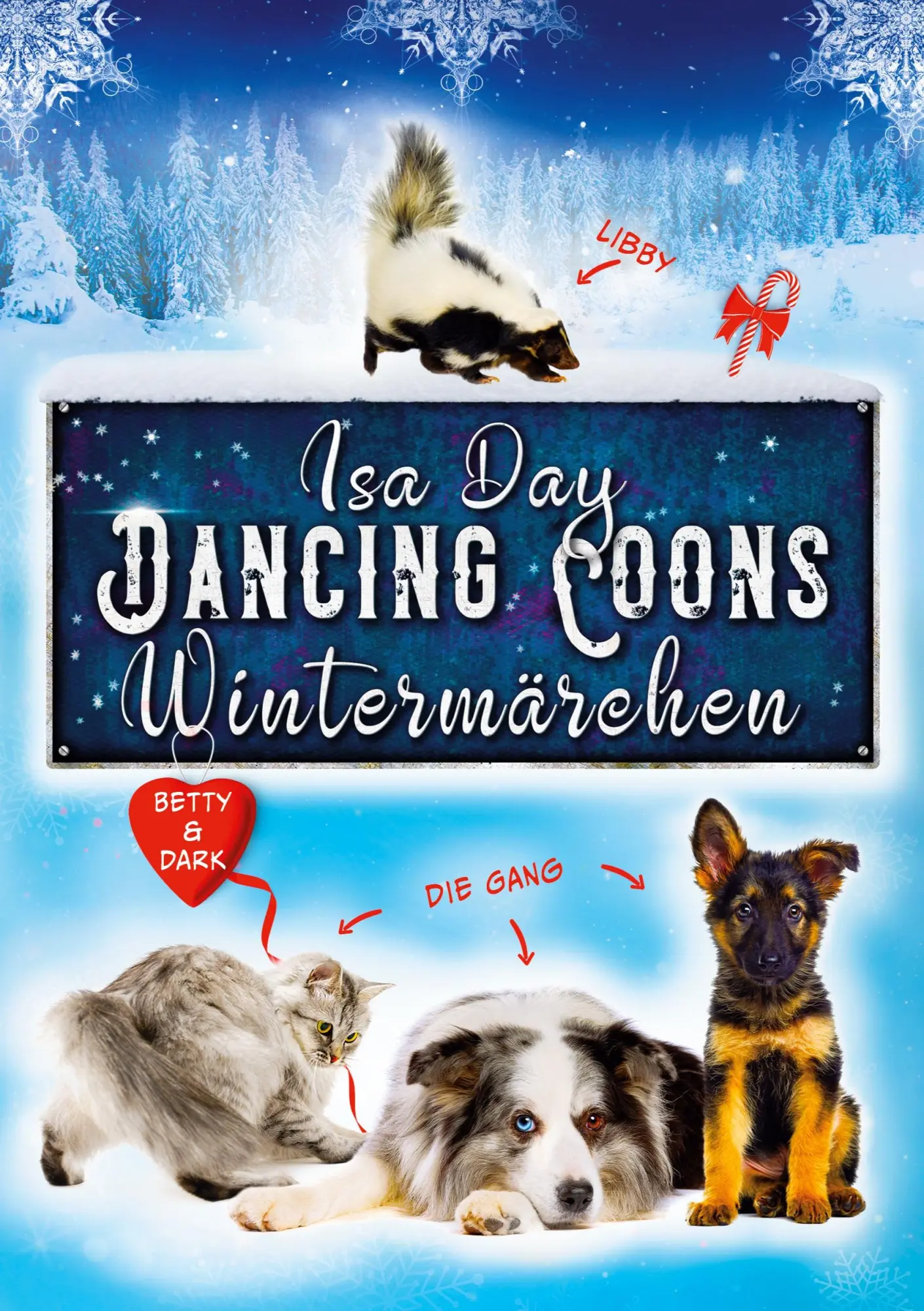 Cover: 9783755784500 | Wintermärchen | Dancing Coons | Isa Day | Taschenbuch | Paperback