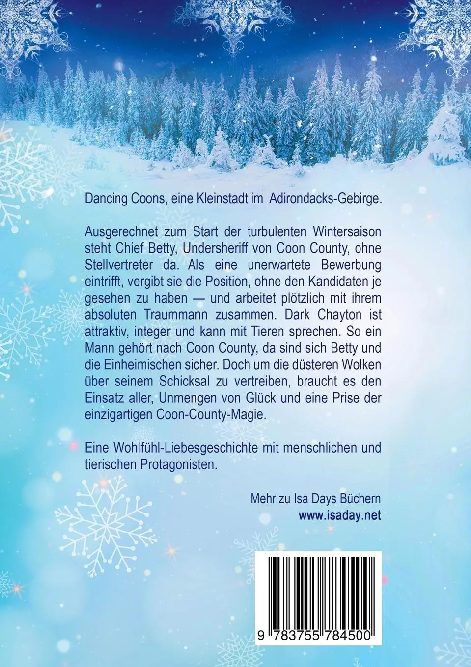 Rückseite: 9783755784500 | Wintermärchen | Dancing Coons | Isa Day | Taschenbuch | Paperback