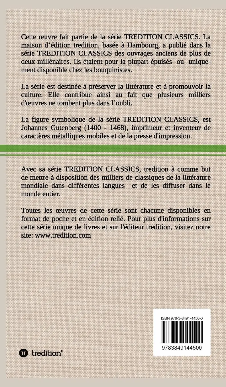 Rückseite: 9783849144500 | Discours par Maximilien Robespierre ¿ 21 octobre 1789-1er juillet 1794