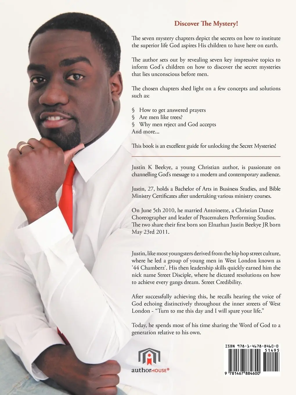 Rückseite: 9781467884600 | 7 Secrets to the Mysteries of God | A Guide for the Youth | Beekye