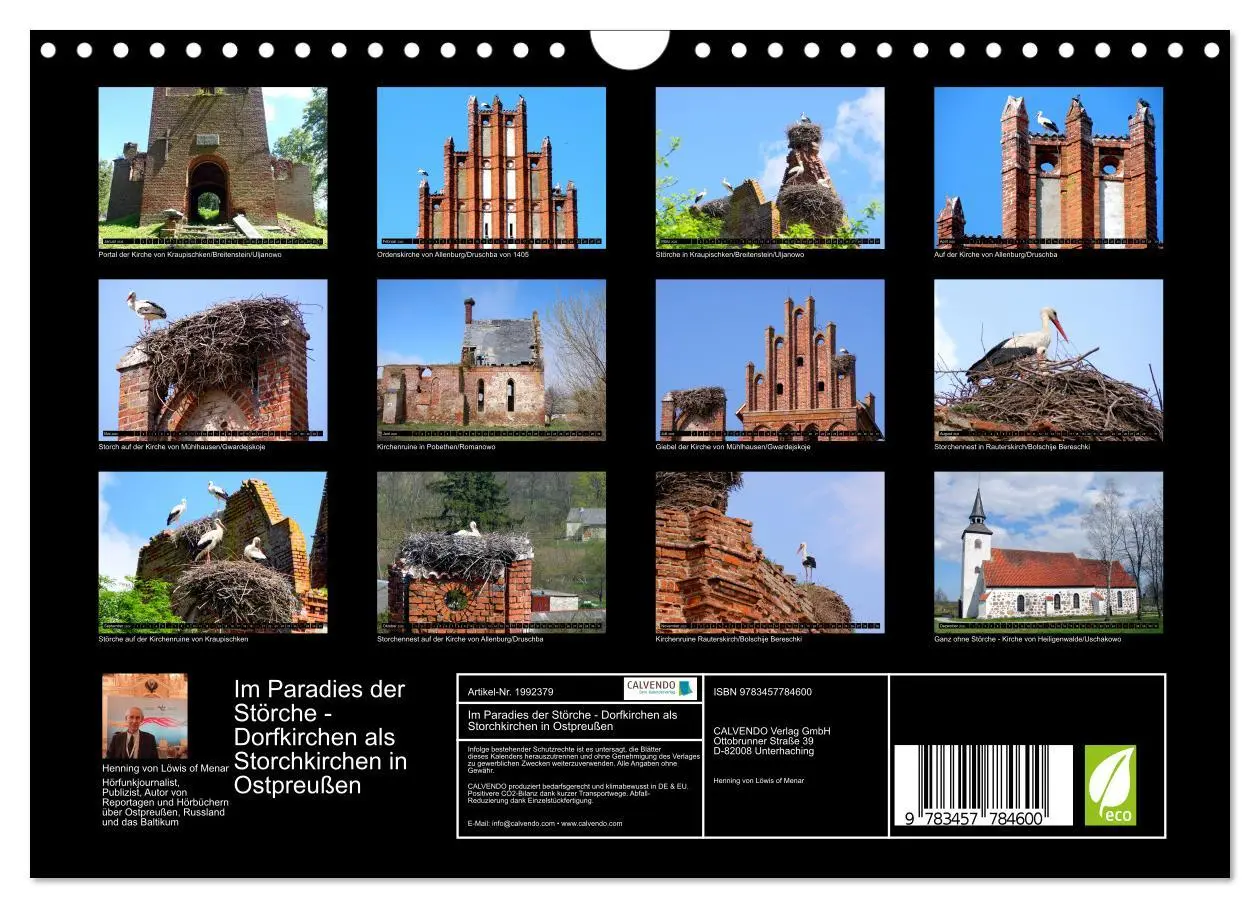 Bild: 9783457784600 | Im Paradies der Störche - Dorfkirchen als Storchkirchen in...