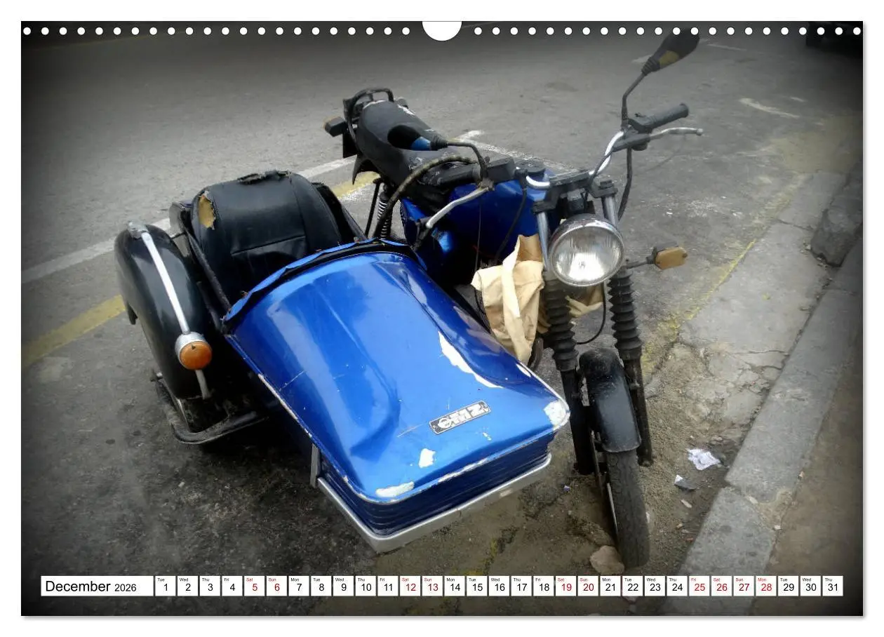 Bild: 9783516564600 | The Legendary MZ (Wall Calendar 2026 DIN A3 landscape), CALVENDO 12...
