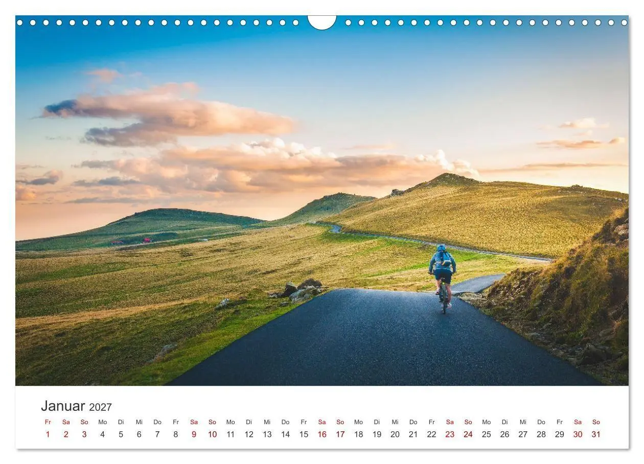 Bild: 9783569344600 | Radtouren - Weil Fahrrad fahren das schönste ist. (Wandkalender...