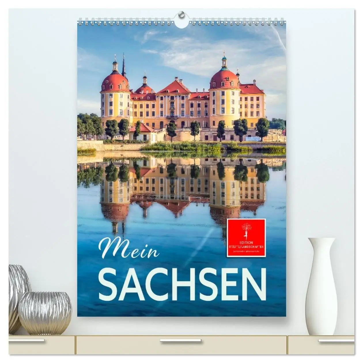 Cover: 9783569414600 | Mein Sachsen (hochwertiger Premium Wandkalender 2027 DIN A2 hoch),...