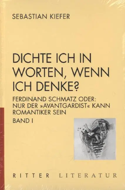 Cover: 9783854154600 | "Dichte ich in Worten, wenn ich denke?", 2 Teile | Sebastian Kiefer